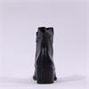 Paul Green Western Block Heel Ankle Boot - Black Soft Leather